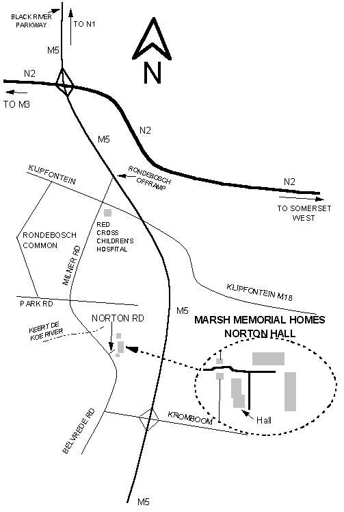 WCHSA Map to meeting